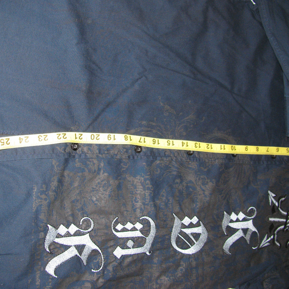 Roar Shirt Long Sleeve LARGE Mens Embroidered - Picture 5 of 7